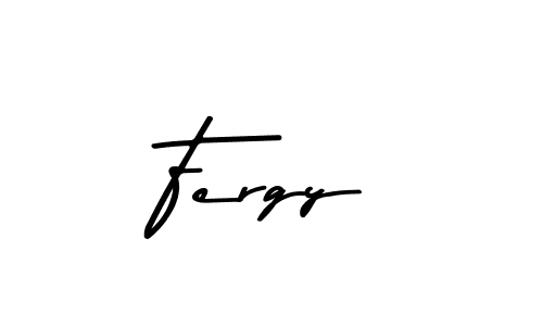 Use a signature maker to create a handwritten signature online. With this signature software, you can design (Asem Kandis PERSONAL USE) your own signature for name Fergy. Fergy signature style 9 images and pictures png