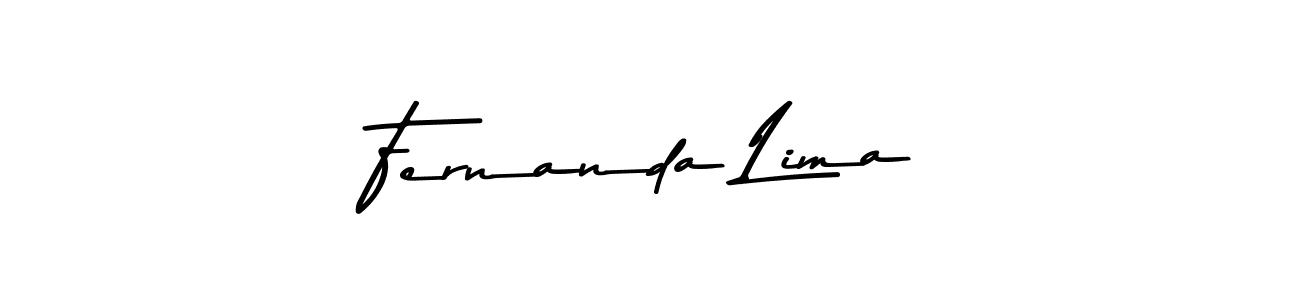 Use a signature maker to create a handwritten signature online. With this signature software, you can design (Asem Kandis PERSONAL USE) your own signature for name Fernanda Lima. Fernanda Lima signature style 9 images and pictures png