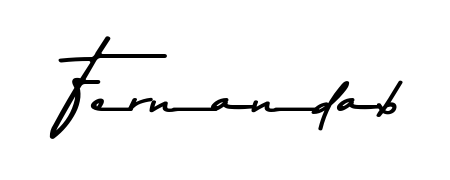 Use a signature maker to create a handwritten signature online. With this signature software, you can design (Asem Kandis PERSONAL USE) your own signature for name Fernandab. Fernandab signature style 9 images and pictures png