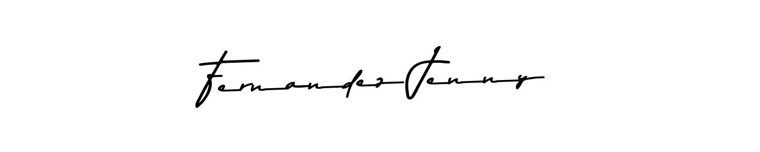 How to make Fernandez Jenny signature? Asem Kandis PERSONAL USE is a professional autograph style. Create handwritten signature for Fernandez Jenny name. Fernandez Jenny signature style 9 images and pictures png