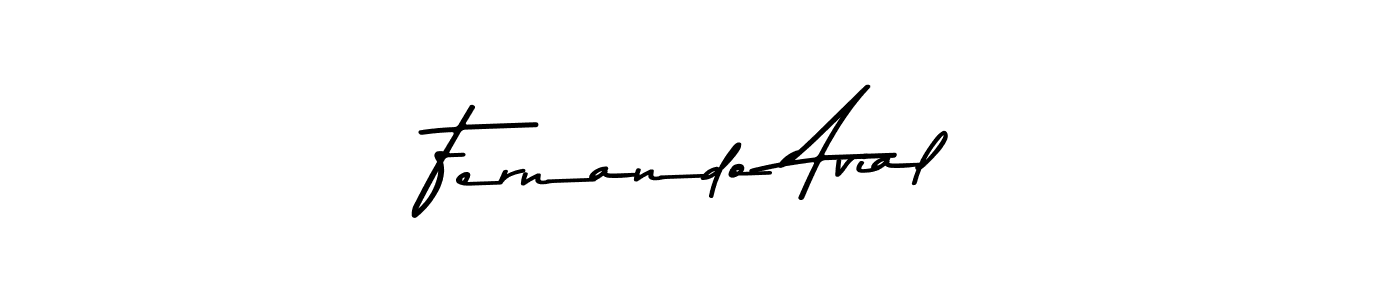 Fernando Avial stylish signature style. Best Handwritten Sign (Asem Kandis PERSONAL USE) for my name. Handwritten Signature Collection Ideas for my name Fernando Avial. Fernando Avial signature style 9 images and pictures png