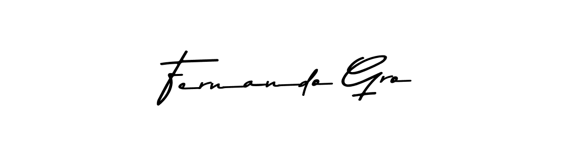 Also we have Fernando Gro name is the best signature style. Create professional handwritten signature collection using Asem Kandis PERSONAL USE autograph style. Fernando Gro signature style 9 images and pictures png