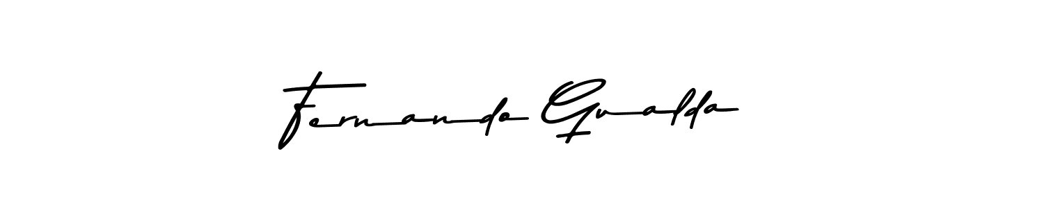 Make a short Fernando Gualda signature style. Manage your documents anywhere anytime using Asem Kandis PERSONAL USE. Create and add eSignatures, submit forms, share and send files easily. Fernando Gualda signature style 9 images and pictures png