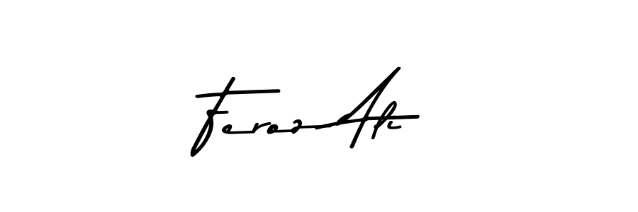 Design your own signature with our free online signature maker. With this signature software, you can create a handwritten (Asem Kandis PERSONAL USE) signature for name Feroz Ali. Feroz Ali signature style 9 images and pictures png