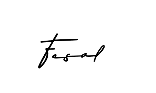 if you are searching for the best signature style for your name Fesal. so please give up your signature search. here we have designed multiple signature styles  using Asem Kandis PERSONAL USE. Fesal signature style 9 images and pictures png