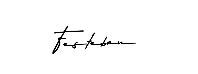 Design your own signature with our free online signature maker. With this signature software, you can create a handwritten (Asem Kandis PERSONAL USE) signature for name Festeban. Festeban signature style 9 images and pictures png
