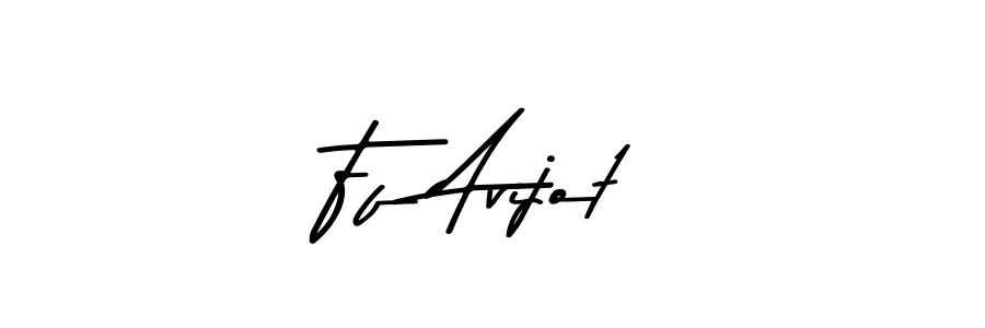 Ff Avijot stylish signature style. Best Handwritten Sign (Asem Kandis PERSONAL USE) for my name. Handwritten Signature Collection Ideas for my name Ff Avijot. Ff Avijot signature style 9 images and pictures png