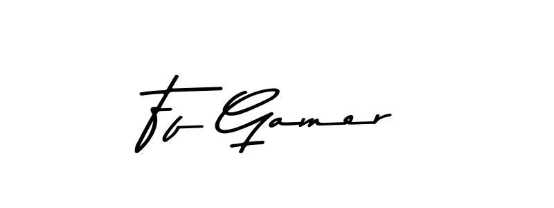 Make a beautiful signature design for name Ff Gamer. Use this online signature maker to create a handwritten signature for free. Ff Gamer signature style 9 images and pictures png