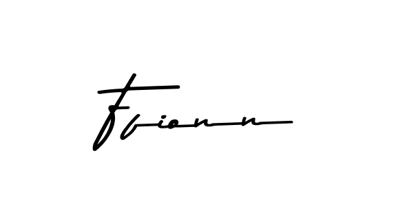 Create a beautiful signature design for name Ffionn. With this signature (Asem Kandis PERSONAL USE) fonts, you can make a handwritten signature for free. Ffionn signature style 9 images and pictures png