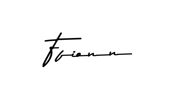 Design your own signature with our free online signature maker. With this signature software, you can create a handwritten (Asem Kandis PERSONAL USE) signature for name Ffionn. Ffionn signature style 9 images and pictures png