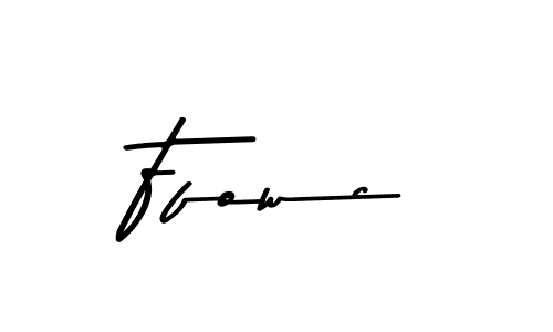 Make a beautiful signature design for name Ffowc. Use this online signature maker to create a handwritten signature for free. Ffowc signature style 9 images and pictures png