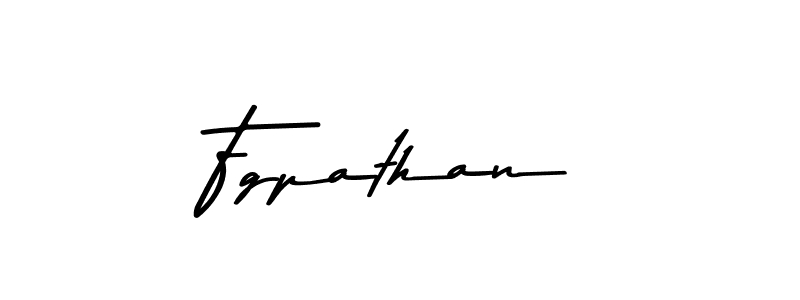 How to make Fgpathan name signature. Use Asem Kandis PERSONAL USE style for creating short signs online. This is the latest handwritten sign. Fgpathan signature style 9 images and pictures png