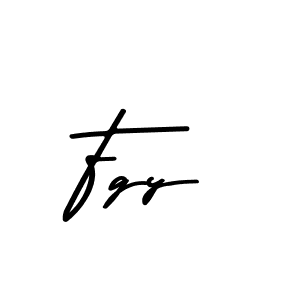 Use a signature maker to create a handwritten signature online. With this signature software, you can design (Asem Kandis PERSONAL USE) your own signature for name Fgy. Fgy signature style 9 images and pictures png