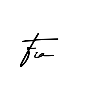 Create a beautiful signature design for name Fia. With this signature (Asem Kandis PERSONAL USE) fonts, you can make a handwritten signature for free. Fia signature style 9 images and pictures png