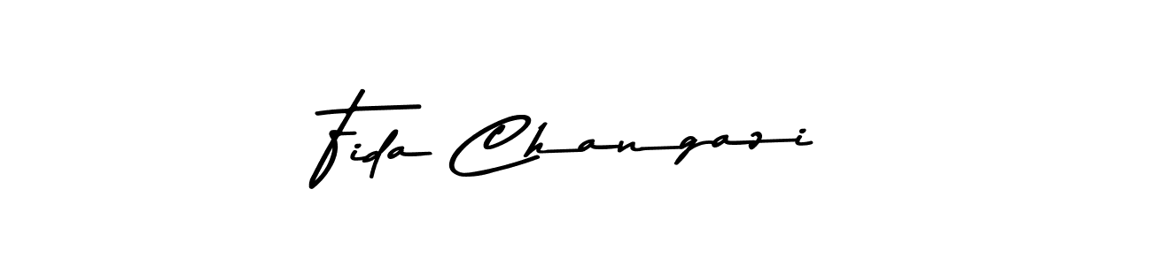 Create a beautiful signature design for name Fida Changazi. With this signature (Asem Kandis PERSONAL USE) fonts, you can make a handwritten signature for free. Fida Changazi signature style 9 images and pictures png