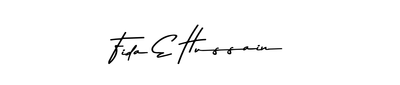 The best way (Asem Kandis PERSONAL USE) to make a short signature is to pick only two or three words in your name. The name Fida E Hussain include a total of six letters. For converting this name. Fida E Hussain signature style 9 images and pictures png