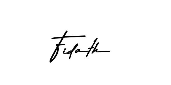 Make a beautiful signature design for name Fidath. Use this online signature maker to create a handwritten signature for free. Fidath signature style 9 images and pictures png