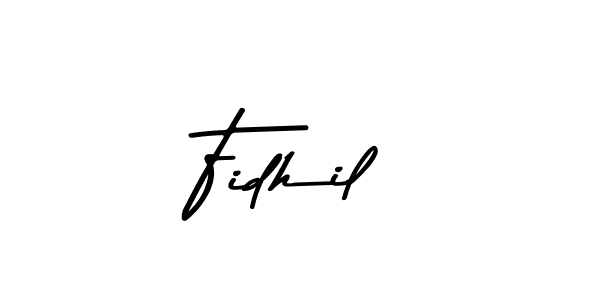 The best way (Asem Kandis PERSONAL USE) to make a short signature is to pick only two or three words in your name. The name Fidhil include a total of six letters. For converting this name. Fidhil signature style 9 images and pictures png