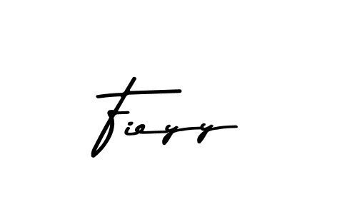 Create a beautiful signature design for name Fieyy. With this signature (Asem Kandis PERSONAL USE) fonts, you can make a handwritten signature for free. Fieyy signature style 9 images and pictures png