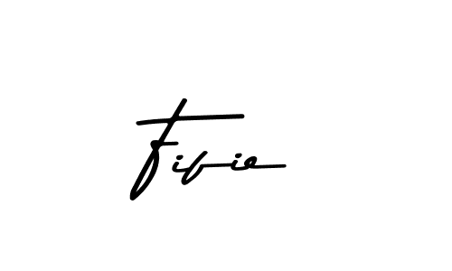 How to make Fifie name signature. Use Asem Kandis PERSONAL USE style for creating short signs online. This is the latest handwritten sign. Fifie signature style 9 images and pictures png