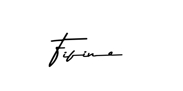 Fifine stylish signature style. Best Handwritten Sign (Asem Kandis PERSONAL USE) for my name. Handwritten Signature Collection Ideas for my name Fifine. Fifine signature style 9 images and pictures png