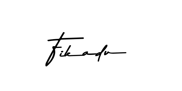 How to make Fikadu signature? Asem Kandis PERSONAL USE is a professional autograph style. Create handwritten signature for Fikadu name. Fikadu signature style 9 images and pictures png