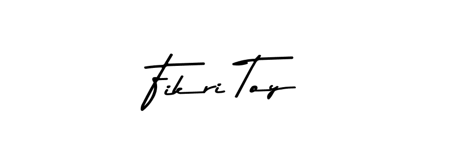 The best way (Asem Kandis PERSONAL USE) to make a short signature is to pick only two or three words in your name. The name Fikri Toy include a total of six letters. For converting this name. Fikri Toy signature style 9 images and pictures png