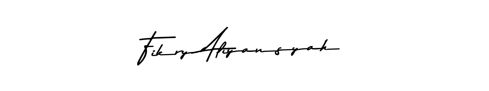 Here are the top 10 professional signature styles for the name Fikry Aliyansyah. These are the best autograph styles you can use for your name. Fikry Aliyansyah signature style 9 images and pictures png