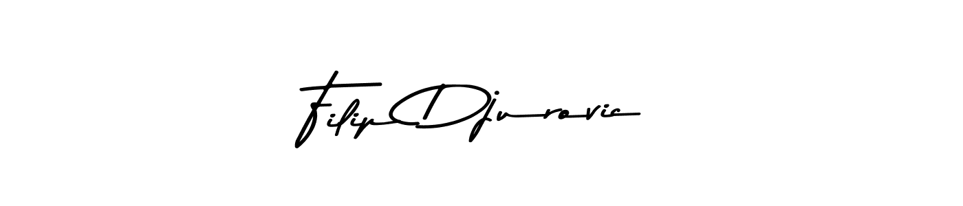 Use a signature maker to create a handwritten signature online. With this signature software, you can design (Asem Kandis PERSONAL USE) your own signature for name Filip Djurovic. Filip Djurovic signature style 9 images and pictures png