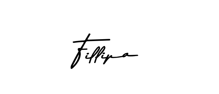 How to make Fillipa signature? Asem Kandis PERSONAL USE is a professional autograph style. Create handwritten signature for Fillipa name. Fillipa signature style 9 images and pictures png