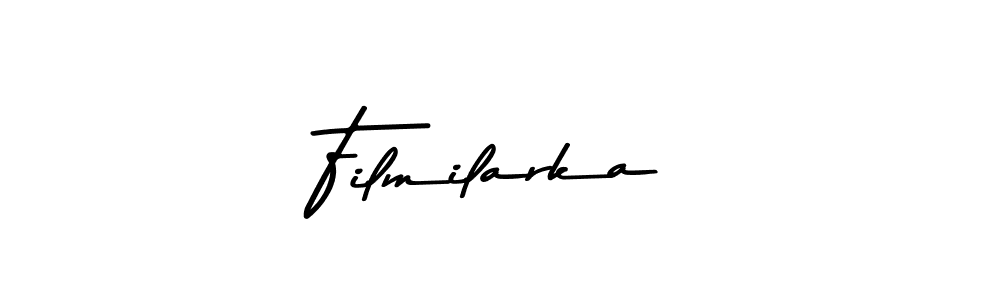 Filmilarka stylish signature style. Best Handwritten Sign (Asem Kandis PERSONAL USE) for my name. Handwritten Signature Collection Ideas for my name Filmilarka. Filmilarka signature style 9 images and pictures png