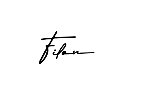 How to Draw Filon signature style? Asem Kandis PERSONAL USE is a latest design signature styles for name Filon. Filon signature style 9 images and pictures png