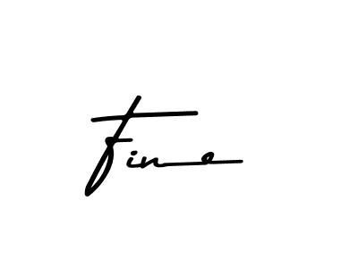 Use a signature maker to create a handwritten signature online. With this signature software, you can design (Asem Kandis PERSONAL USE) your own signature for name Fine. Fine signature style 9 images and pictures png