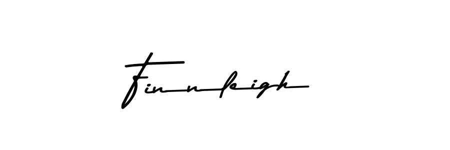 Use a signature maker to create a handwritten signature online. With this signature software, you can design (Asem Kandis PERSONAL USE) your own signature for name Finnleigh. Finnleigh signature style 9 images and pictures png