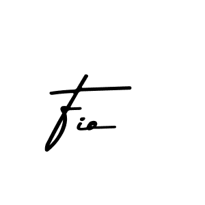 Create a beautiful signature design for name Fio. With this signature (Asem Kandis PERSONAL USE) fonts, you can make a handwritten signature for free. Fio signature style 9 images and pictures png