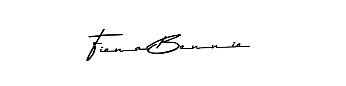Use a signature maker to create a handwritten signature online. With this signature software, you can design (Asem Kandis PERSONAL USE) your own signature for name Fiona Bennie. Fiona Bennie signature style 9 images and pictures png