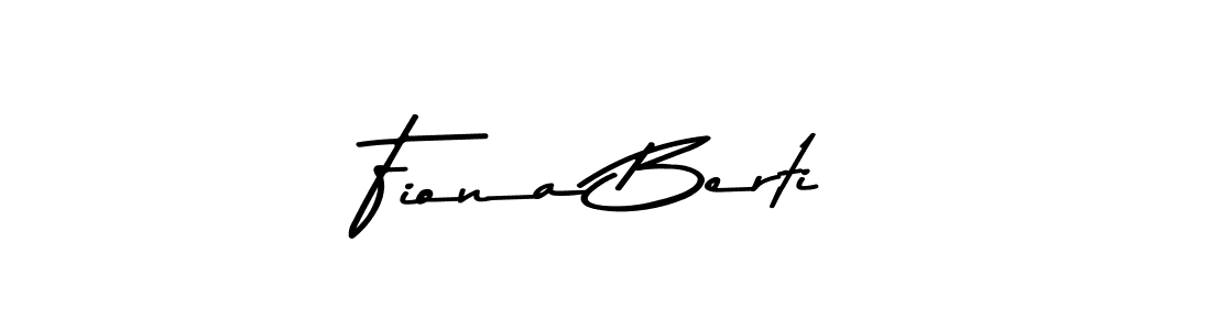 Use a signature maker to create a handwritten signature online. With this signature software, you can design (Asem Kandis PERSONAL USE) your own signature for name Fiona Berti. Fiona Berti signature style 9 images and pictures png