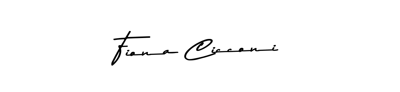 How to make Fiona Cicconi signature? Asem Kandis PERSONAL USE is a professional autograph style. Create handwritten signature for Fiona Cicconi name. Fiona Cicconi signature style 9 images and pictures png