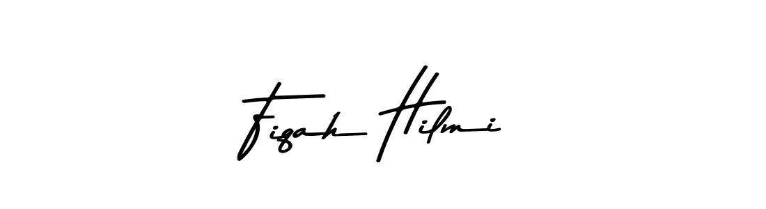 Also You can easily find your signature by using the search form. We will create Fiqah Hilmi name handwritten signature images for you free of cost using Asem Kandis PERSONAL USE sign style. Fiqah Hilmi signature style 9 images and pictures png