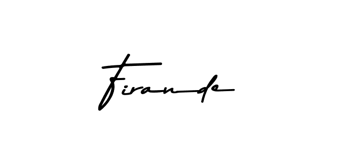 Make a short Firande signature style. Manage your documents anywhere anytime using Asem Kandis PERSONAL USE. Create and add eSignatures, submit forms, share and send files easily. Firande signature style 9 images and pictures png