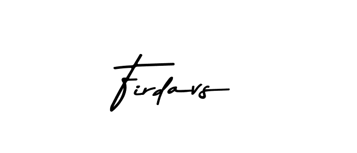 Firdavs stylish signature style. Best Handwritten Sign (Asem Kandis PERSONAL USE) for my name. Handwritten Signature Collection Ideas for my name Firdavs. Firdavs signature style 9 images and pictures png