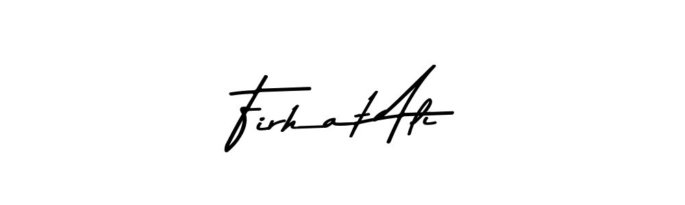 Use a signature maker to create a handwritten signature online. With this signature software, you can design (Asem Kandis PERSONAL USE) your own signature for name Firhat Ali. Firhat Ali signature style 9 images and pictures png