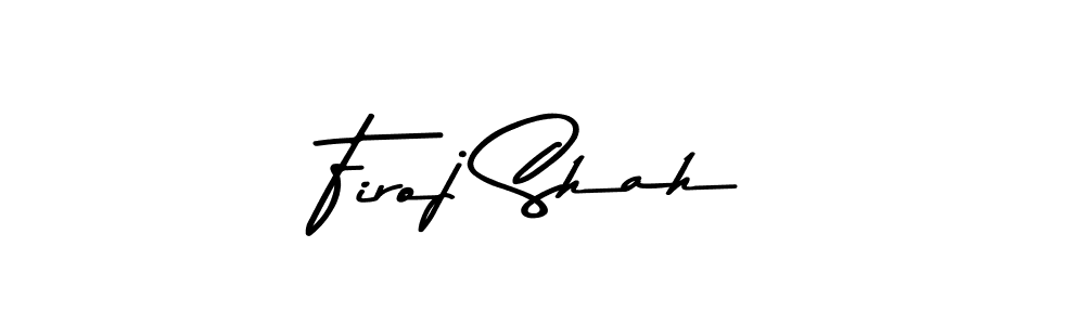 You should practise on your own different ways (Asem Kandis PERSONAL USE) to write your name (Firoj Shah) in signature. don't let someone else do it for you. Firoj Shah signature style 9 images and pictures png