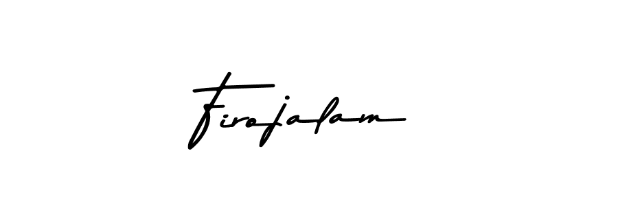Similarly Asem Kandis PERSONAL USE is the best handwritten signature design. Signature creator online .You can use it as an online autograph creator for name Firojalam. Firojalam signature style 9 images and pictures png