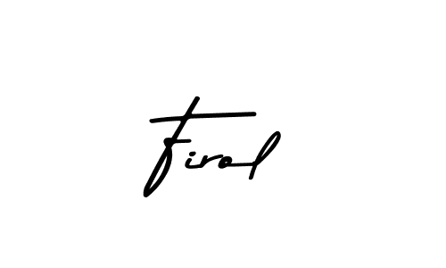 Similarly Asem Kandis PERSONAL USE is the best handwritten signature design. Signature creator online .You can use it as an online autograph creator for name Firol. Firol signature style 9 images and pictures png