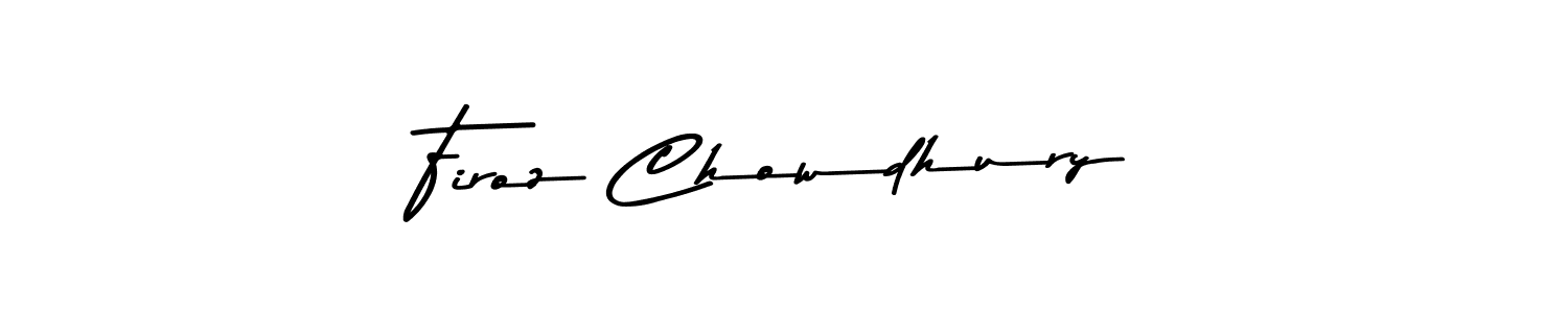 Firoz Chowdhury stylish signature style. Best Handwritten Sign (Asem Kandis PERSONAL USE) for my name. Handwritten Signature Collection Ideas for my name Firoz Chowdhury. Firoz Chowdhury signature style 9 images and pictures png