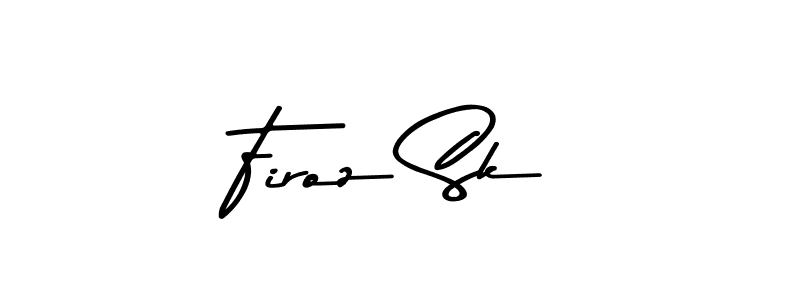 You should practise on your own different ways (Asem Kandis PERSONAL USE) to write your name (Firoz Sk) in signature. don't let someone else do it for you. Firoz Sk signature style 9 images and pictures png