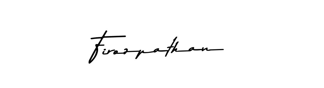 Also we have Firozpathan name is the best signature style. Create professional handwritten signature collection using Asem Kandis PERSONAL USE autograph style. Firozpathan signature style 9 images and pictures png