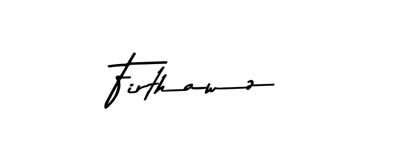 Also You can easily find your signature by using the search form. We will create Firthawz name handwritten signature images for you free of cost using Asem Kandis PERSONAL USE sign style. Firthawz signature style 9 images and pictures png