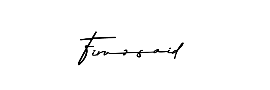 How to make Firuzsaid signature? Asem Kandis PERSONAL USE is a professional autograph style. Create handwritten signature for Firuzsaid name. Firuzsaid signature style 9 images and pictures png